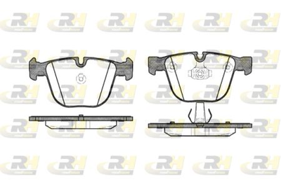 Гальмівні колодки дискові Roadhouse задні RH 2892.00 Bentley/BMW/BMW (Brilliance)/Rolls-Royce (RH 2892.00)