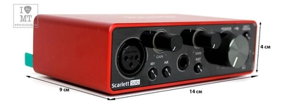 Звуковая карта и интерфейс FOCUSRITE Scarlett Solo Studio 104126