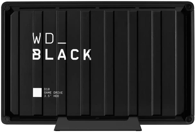 Жесткий диск Western Digital WD BLACK D10 Game Drive 8TB WDBA3P0080HBK-EESN 3.5" USB 3.2 External Black