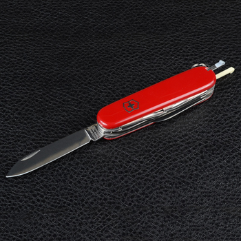 Нож складной, мультитул Victorinox Huntsman (91мм,15 функций), красный 1.3713