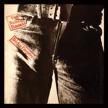Постер плакат в раме "The Rolling Stones (Sticky Fingers)" Pyramid International (pat-103281)