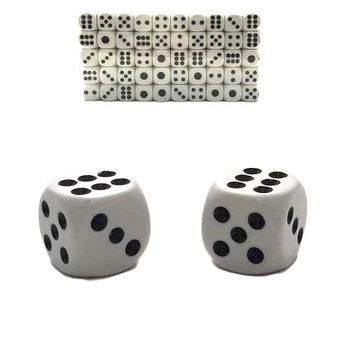 Кости игральные средние IGR19, 1 шт 1,2 х 1,2 см, Цена за 1 кубик
