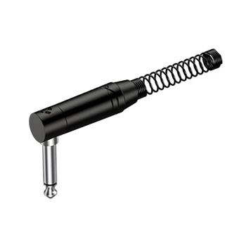 Разъем Roxtone RJ2RPP-BN Jack 6,3 (mono) угловой