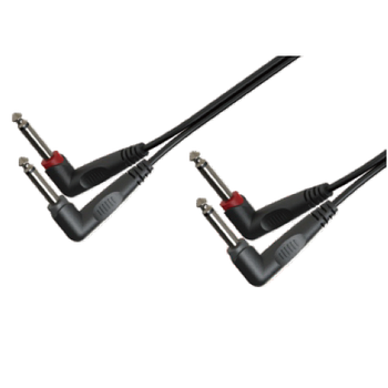 Готовый аудиокабель Roxtone RACC110L09, Jack - Jack, 2х1x0.14, 0,9 м