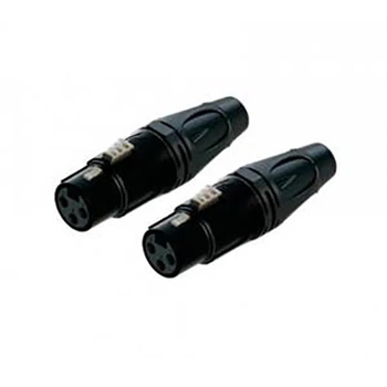 Разъем Roxtone RX3F-BG XLR female (мама)