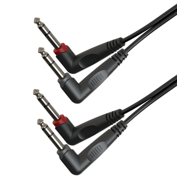Готовый аудиокабель Roxtone RACC220L06, Jack - Jack, 2х2x0.14 , 0,6 м
