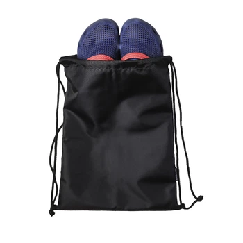 Рюкзак мешок для сменной обуви одежды VS Thermal Eco Bag черный