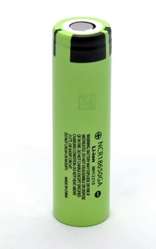 Аккумулятор 18650 литий-ионный (Li-Ion) Panasonic NCR18650GA, 3500mAh, 10A, 4.2/3.6/2.5V, Green