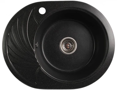 Мойка керамогранитная Valetti Classic М13 600-470, черная