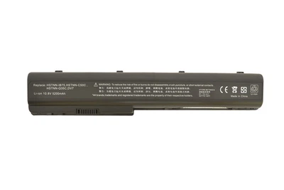 Аккумуляторная батарея для ноутбука HP Compaq HSTNN-C50C DV7 10.8V Black 5200mAhr