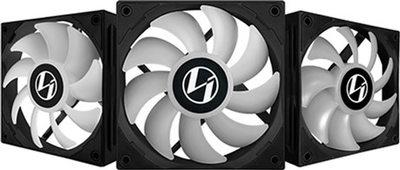 Набор вентиляторов Lian Li ST120-3 Triple Black (G99.12ST3B.00)
