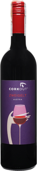 Вино Corkout Zweigelt червоне сухе 0.75 л 12% (9120022231969)