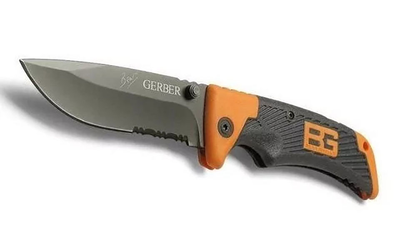 Нож складной с кобурой Gerber Bear для охоты и рыбалки с напылением Pro (dm469)