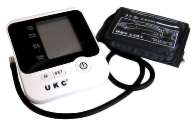 Тонометр автоматичний UKC BL-8034 8 Вт LCD black / white