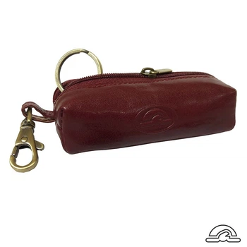 Ключница кожаная Tony Perotti Italico 109 rosso красная