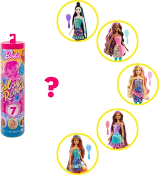 Кукла-сюрприз Barbie Цветное перевоплощение серия Вечеринка (GTR96)