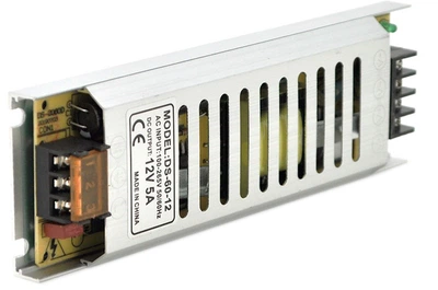 Импульсный блок питания Voltronic 12В 5А 60Вт (NRU-12-60)