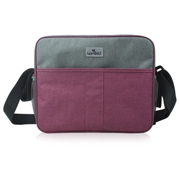 Сумка Lorelli Mama Bag Рожева з сірим