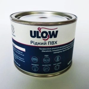 Рідка латка ULOW , 400 мл прозорий засіб для ремонту виробів із ПВХ