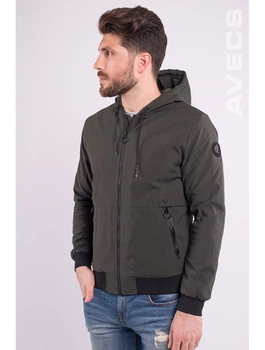 Вітровка чоловіча хакі Avecs AV-70233 Khaki M/46