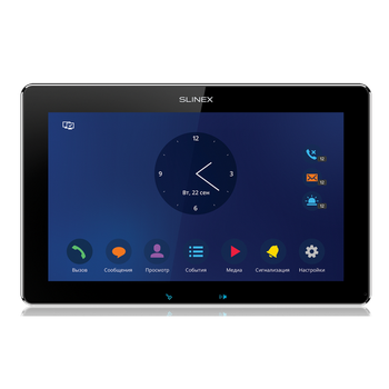 IP-видеодомофон Slinex Mira (черный)