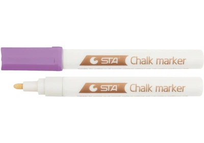 Маркер меловы Sta 2 мм фиолетовый (STA1010-F06)