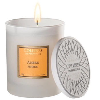 Свічка Collines de Provence Амбра 180г