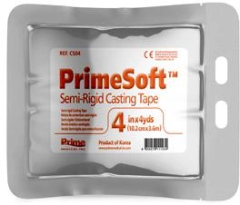 Бинт полимерный Prime Medical PrimeSoft голубой 10.2 см х 3.6 м 10 шт (8809278111157)
