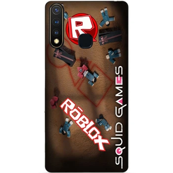 Силіконовий бампер чохол Candy для Vivo Y19 Roblox гра в кальмара