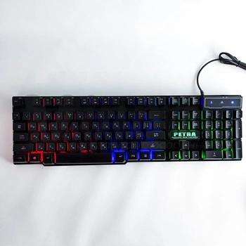 Игровой набор 2 в 1 Petra MK клавиатура и мышь с подсветкой