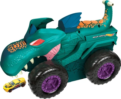 Збільшена машинка Hot Wheels Monster Trucks Хижий Мега Рекс (0887961974775)