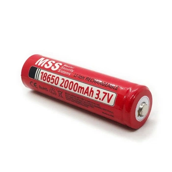 Аккумулятор литий-ионный MSS Li-ion 18650 2000 mAh 3.6V