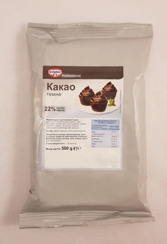 Какао темное 22% Dr. Oetker Professional (Румыния) 500г