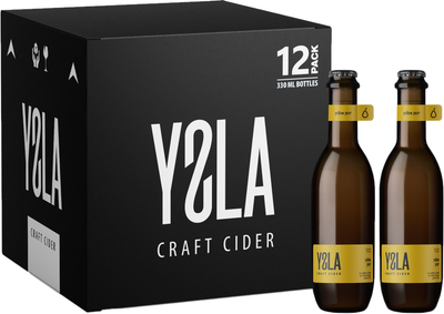 Упаковка сидра YSLA Craft Cider Yellow Pear 6.5% 0.33 л х 12 шт (4820252850064)