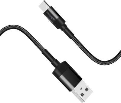 Кабель Grand-X USB Type-C FC-03 3A 1 м Black (FC-03)
