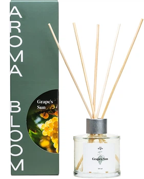 Аромадифузор для дому Aroma Bloom Grapes sun Сонячний виноград 100 мл (8690954163474)
