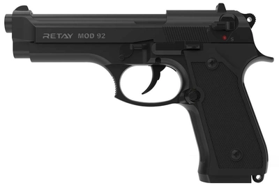 Стартовый пистолет Retay MOD 92 9 мм Black