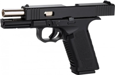 Пистолет пневматический SAS G17 Blowback Black