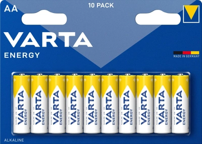 Батарейка Varta Energy AA BLI 10 Alkaline (4106229491)