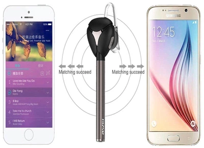 Бездротова гарнітура AWEI A830BL Mono Bluetooth Earphone Grey