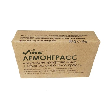 Мило крафтове Лемонграсс TM Vins 80г