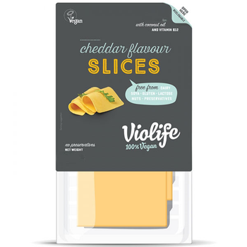 Сир рослинний Cheddar нарізний Violife 140г