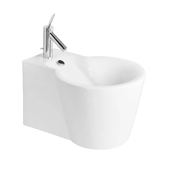 Биде подвесное Duravit Starck1 57.5х41 см, цвет белый (0274150000)