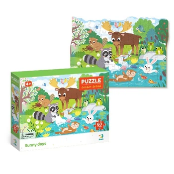Пазл детский "Солнечные дни" DoDo Toys 300412, 60 элементов