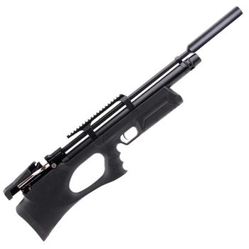 Гвинтівка пневматична Kral Puncher Breaker PCP Synthetic (4.5 мм),з ін. накачуванням, чорна, глушник