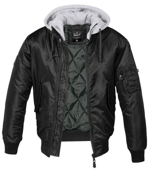 Куртка Brandit Sweat Hooded XL Black (3150.78.XL)