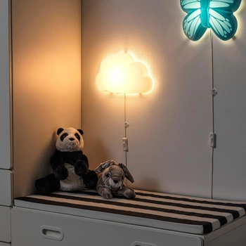 Світильник настінний IKEA UPPLYST LED Облоко Білий(304.245.16)