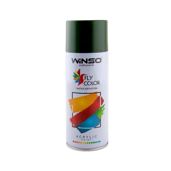 Краска акриловая Winso Spray 450 мл темно-зеленый (880180)