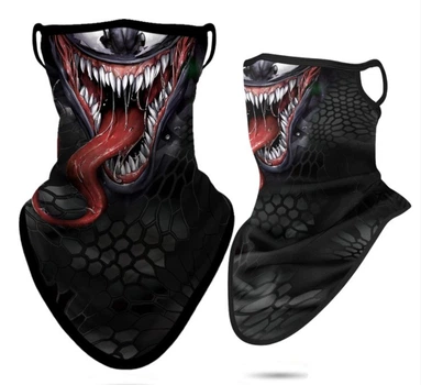 Маска балаклава з принтом Веном Підшоломник Venom 1