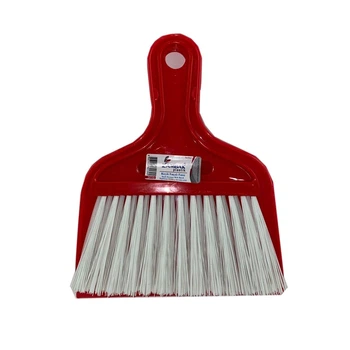Совок з щіткою Zambak Plastik малий червоний ZB-134